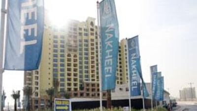 Nakheel's Palm Jumeirah, where prices have fallen more than 60% from their peak.