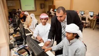 Teachers admit today’s pupils know more about computers than they do so they have welcomed the chance to learn more.