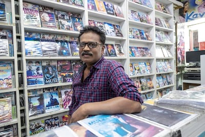 DVDs are still a popular buy at Flash Video, says Nazar Kassiem. Antonie Robertson/The National