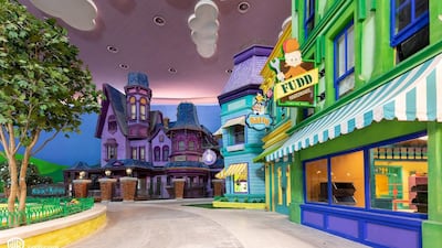 Cartoon Junction. Courtesy Warner Bros. World Abu Dhabi