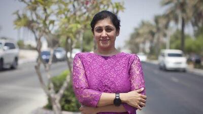 Dr Lavina Ahuja said aggression breeds more aggression on the roads. Razan Alzayani / The National