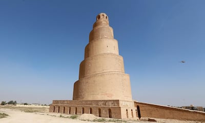 The Spiral Minaret of the Great Mosque in Samarra, Iraq. Thaier Al-Sudani / Reuters