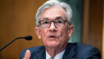 US Federal Reserve Chairman Jerome Powell said 'there is an obvious need to move expeditiously' to remove the stimulus the Fed provided to the US economy during the pandemic. AFP