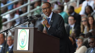 Rwandan President Paul Kagame took a thinly-veiled swipe at France on April 7, saying it was impossible to “change the facts” about the genocide 20 years ago. The anniversary has been marked by reminders of festering anger with a major diplomatic row breaking out over renewed allegations of French complicity in the genocide. Simon Maina / AFP