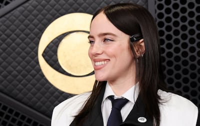 Billie Eilish was nominated for Record of the Year and Song of the Year for Wildflower at the Grammys. Reuters