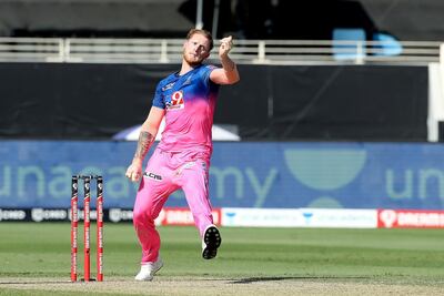 Ben Stokes of Rajasthan Royals was making his comeback following quarantine. Sportzpics for BCCI