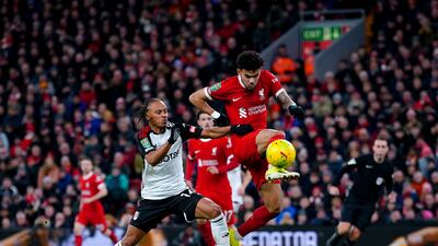 Went looking for what would have been his third goal in three games just after the hour mark but saw shot saved when a ball across six-yard box to Palhina would have given his teammate an open goal. Liverpool levelled minutes later. PA