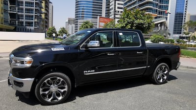 At 2,749 kilograms, the Ram weighs roughly half a tonne more than a Toyota HiLux and Ford Ranger, but offers up to 4,500kg of braked towing capacity