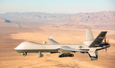A US Air Force MQ-9 Reaper drone. AFP