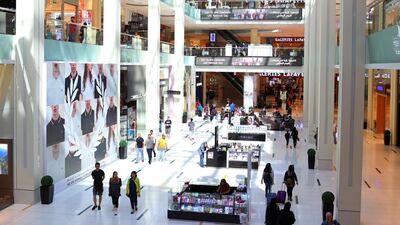 Dubai Mall, operated by Emaar Malls. The company says footfall at its outlets is growing healthily despite e-commerce boom. Bloomberg