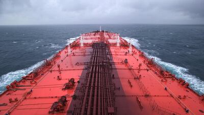 The unmaintained FSO Safer off Yemen's Red Sea coast has been described as a "floating bomb", pictured in March 2005. Getty