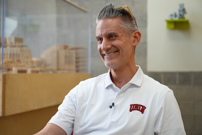 Architect Glenn Nowak has made many visits to the Sphere in Las Vegas. Joshua Longmore / The National