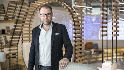 Freelancer Petar Stojanov outsources his accounts to ensure his work is fully compliant with new VAT regulations. Antonie Robertson/The National