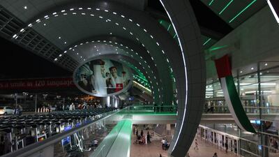 A reader is delighted that Dubai International Airport has overtaken London Heathrow as the world's busiest for international passenger traffic. Pawan Singh / The National