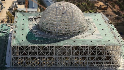 Once opened it will be the third largest mosque in the world. Reuters