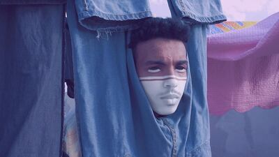 An image by Ismail Zaidy, known as L4rtiste. Zaidy's work is known to be colourful and taken on rootfops. Ismail Zaidy