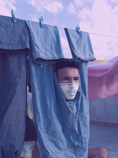 An image by Ismail Zaidy, known as L4rtiste. Zaidy's work is known to be colourful and taken on rootfops. Ismail Zaidy