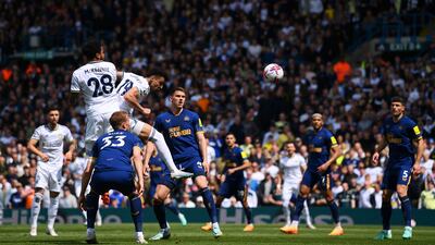 Rodrigo 7: Came off bench to score against Man City last week and saw early header saved by Pope only for Ayling to score from rebound. Worked tirelessly for home side's cause. Getty