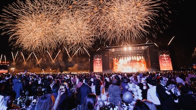 Atlantis the Palm New Year 2023 fireworks were epic in scale