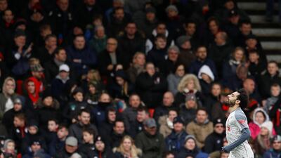 One man, three goals. Reuters