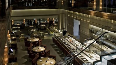 Zuma restaurant (in Dubai). Courtesy Zuma