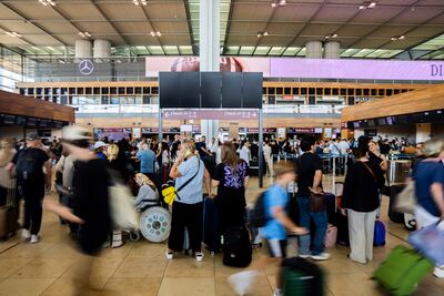 Airlines around the world have warned travellers that flights could be disrupted by the global IT problems. AP