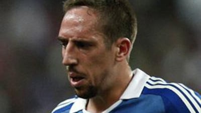 French playmaker Franck Ribery.