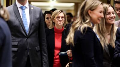 French Minister for Energy Transition Agnes Pannier-Runacher at the EU headquarters in Brussels AFP