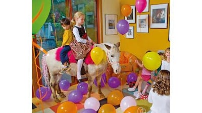 Happy birthday to you: children's parties can become a heady cocktail of noise and over-indulgence.