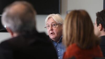 Martin Griffiths, NYU Abu Dhabi peace fellow, said humanitarian and military cultures often clash. Delores Johnson / The National