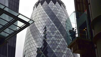 The Gherkin has featured in a number of films including Harry Potter and the Half-Blood Prince and Woody Allen’s drama Match Point. Toby Melville / Reuters