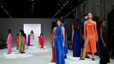 The Resort'23 collection by Australian brand L'idee during Australian Fashion Week 2022 in Sydney. Getty Images