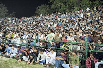 The Depalpur Premier league final took place last month in Pakistan’s Punjab province, and attracted more than 10,000 spectators. Courtesy Usman Yaseen