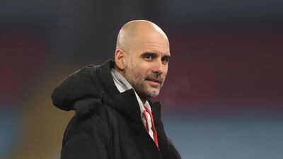 City manager Pep Guardiola. EPA