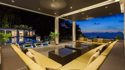 Outside entertainment areas also offer open views. Courtesy Signature Residences Worldwide