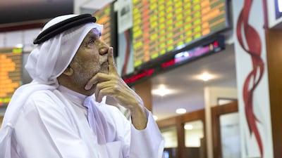 Headline indexes in Dubai and Abu Dhabi ended a volatile day of trading only marginally down despite heavy losses in early trading on Monday. Duncan Chard for The National