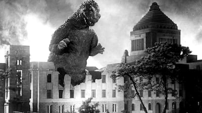 Godzilla circa 1954. Courtesy Rialto Pictures