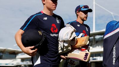 Joe Root, right, believes debutant Ollie Pope will find it challenging to come in at No 4. Reuters