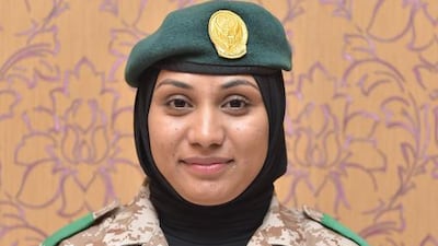 Cpl Amna Al Abdouli. Christopher Pike / The National