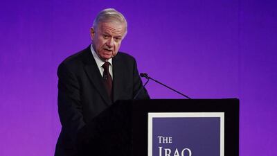 Sir John Chilcot presents The Iraq Inquiry Report. Jeff J Mitchell / Pool /Reuters
