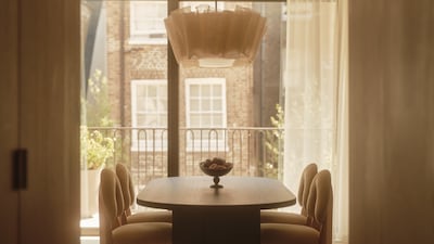 A dining space