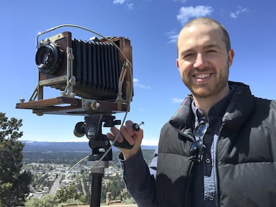 Pickersgill prefers using this older-style camera as the quality of the photographs is much better, adding texture and tonal range to the images. It also makes for an excellent ice-breaker. Courtesy: Eric Pickersgill