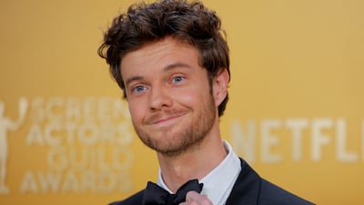Jack Quaid's new film Novocaine is in UAE cinemas on March 27. Reuters