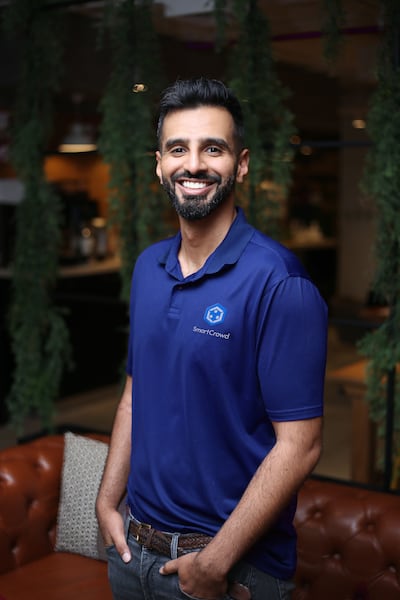 Riz Ahmed, chief executive, SmartCrowd. Photo: SmartCrowd