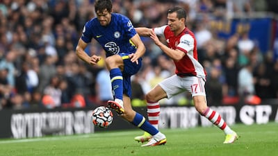 Cedric Soares – 5. The attacks might not as been as frequent as on the other flank, but he still had his work cut out dealing with Alonso and Havertz. Getty