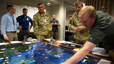 Students participate in analytic wargames designed to explore solutions for some of the Department of Defence's most pressing national security concerns. Photo: Public Domain