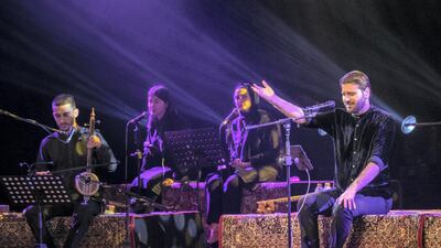 Sami Yusuf performs at Emirates Palace.