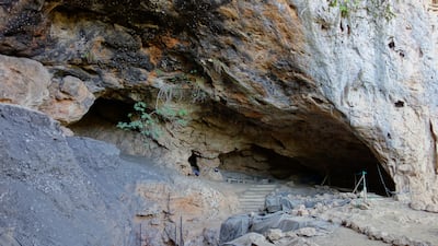 The Taforalt cave in Morocco, where a human tooth was unearthed. Wikimedia Commons