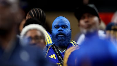 Curacao fans during their team's 1-7 defeat to Germany in Houston, Texas. AFP