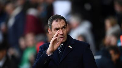 Swansea City manager Paul Clement was assistant to Carlo Ancelotti when Chelsea won the Premier League and FA Cup double in 2010. Dylan Martinez / Reuters